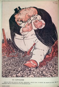 Capitalismo da revista &39;L&39;Assiette au Beurre&39;, pub. Junho de 1907 (veja também 75319)